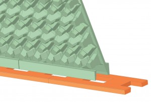 県型ブロック基礎+基礎板　使用例３